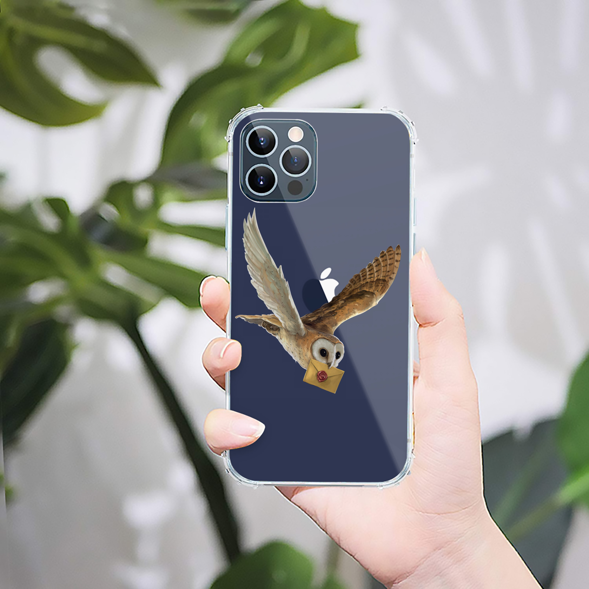 （画像用） Harry Potter ハリー・ポッターシリーズ 【iPhone 12シリーズ対応】透明スマホケース（クリアソフトケース）